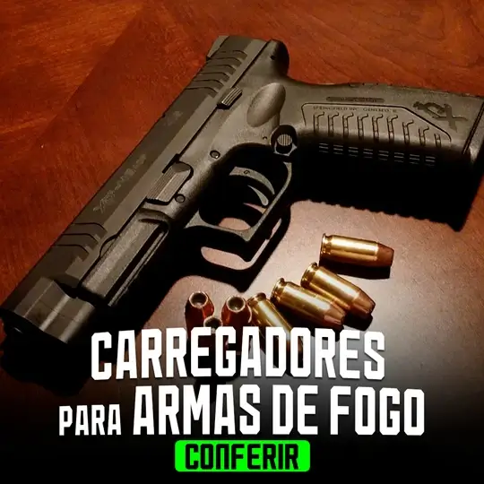 carregadores de armas de fogo